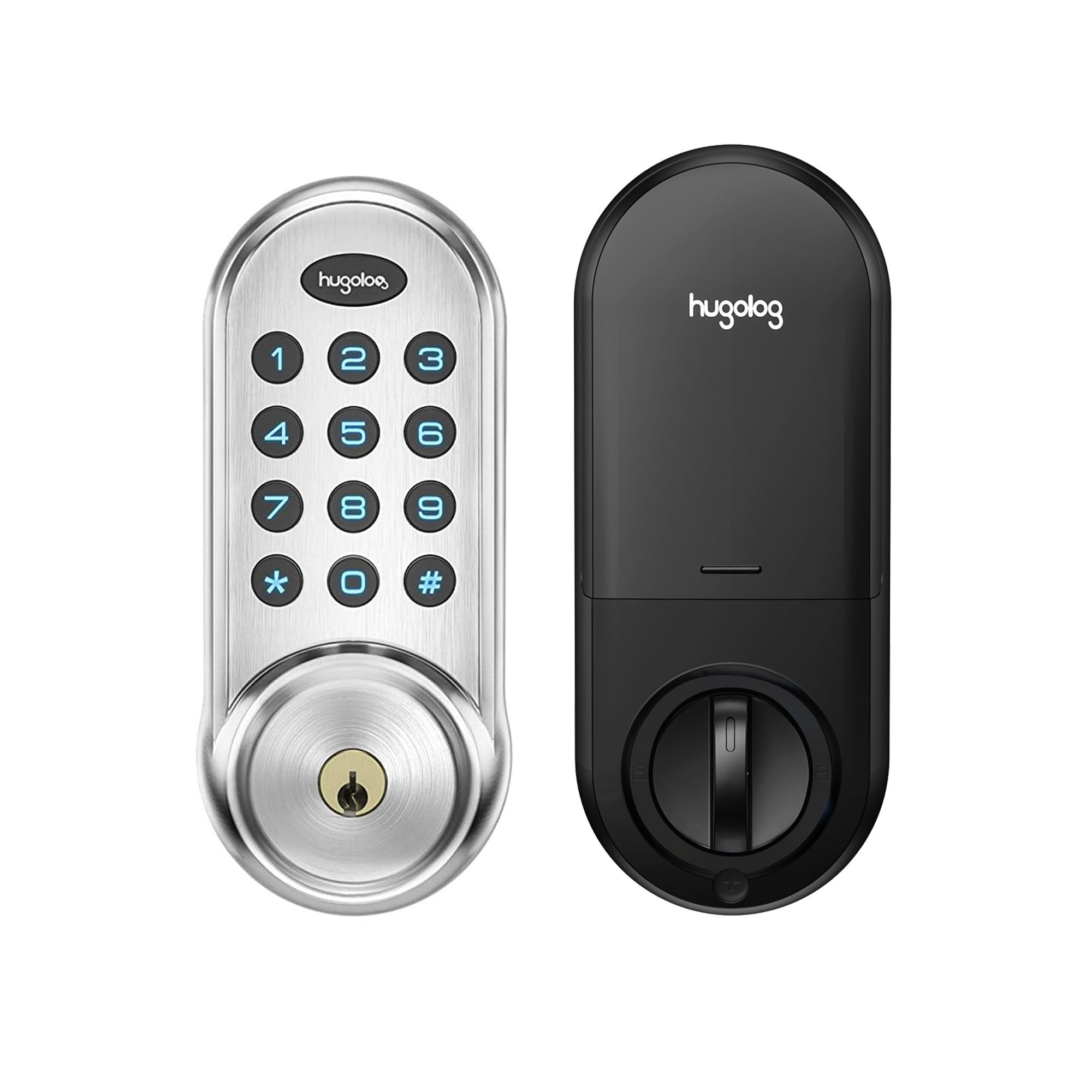 My Store GX-HU01-SNL door entry system with keypad and card reader for secure access control.