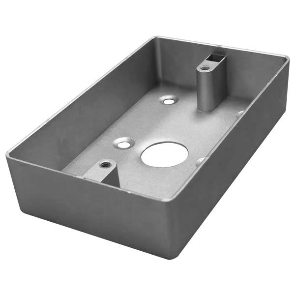 Backbox for GX-KB04C keyboard, black plastic enclosure with ventilation slots, designed for My Store GX-KB04C model.