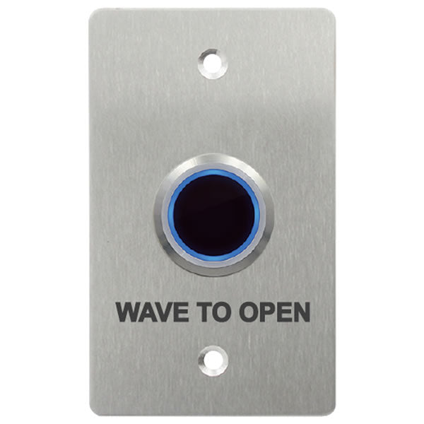 Touchless exit button by My Store with sleek design and easy-to-use sensor for contactless door access.