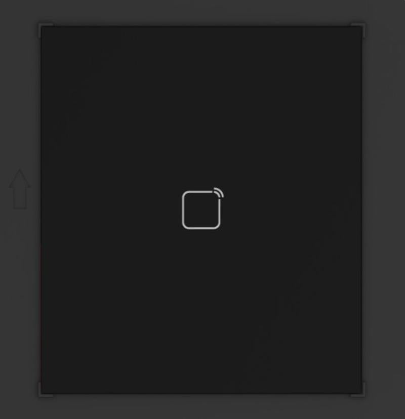 Galaxy Security Intercom card reader module GX-KD-M mounted on wall with access panel and wiring visible.