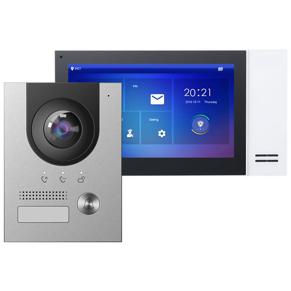 My Store Galaxy Hunter Series IP Villa Kit GX-KTP01-S with various components for security and surveillance.