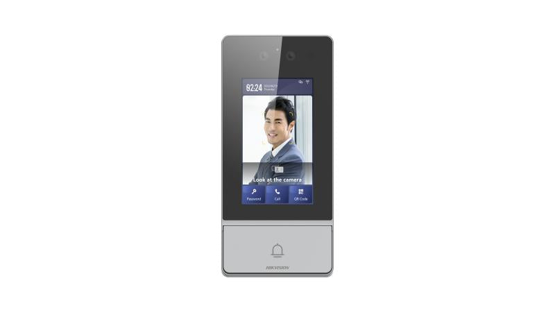 Galaxy Security metal vandal-resistant facial recognition IP villa door station with keypad and camera for secure access.