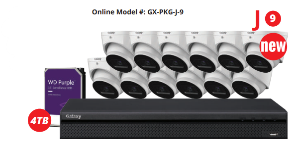 16CH Galaxy Hunter 4K Full Color AI ISP IP Kit