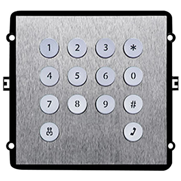 Galaxy Hunter Series IP Module outdoor station keyboard module with keypad for secure access control and communication.