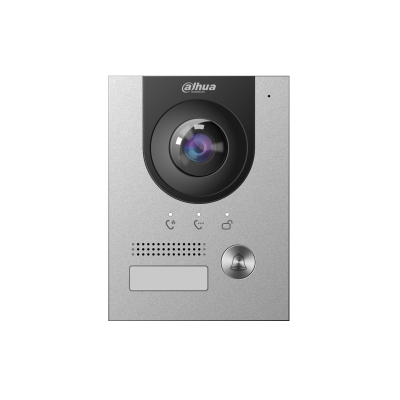 Galaxy Hunter 2-wire IP Villa Door Station by My Store with a sleek black design and multiple video and call buttons.