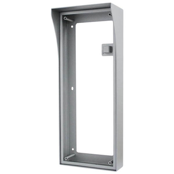 Galaxy Hunter Series IP outdoor station surface mounting box with three modules for secure outdoor installation.