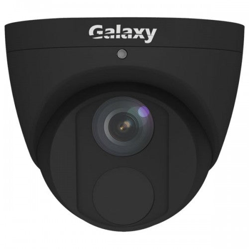 My Store NDAA Galaxy Pro 4MP turret security camera with AI human and vehicle detection, built-in microphone, and night vision.