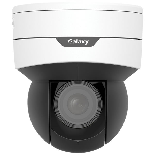 My Store Galaxy Pro 2MP 5X Mini PTZ Dome IP Camera with 2.7-13.5mm lens, showing the compact dome design and adjustable zoom.