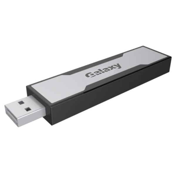 Galaxy Pro Smart Bar by My Store, sleek electronic device with a digital display and control buttons, designed for smart home use.