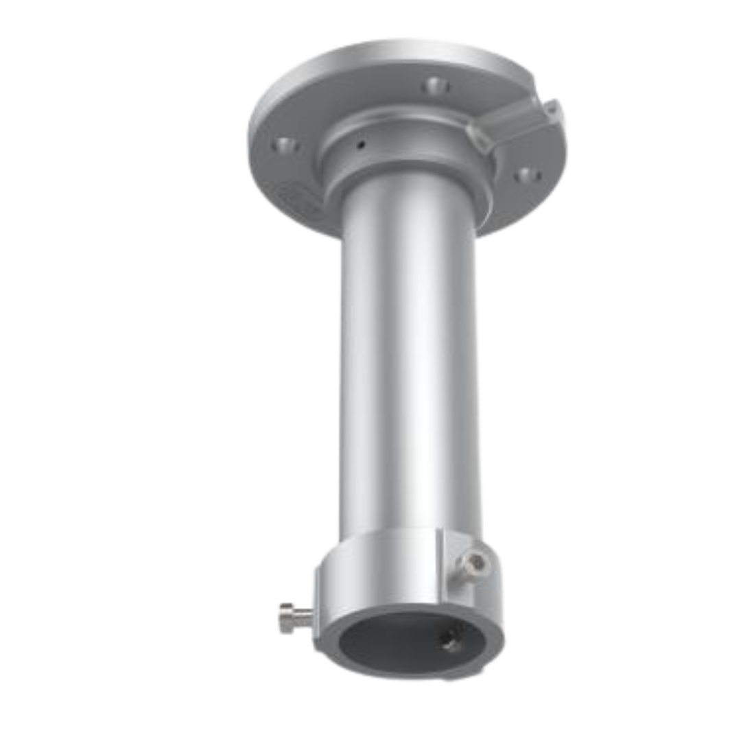 Hikvision DS-1661ZJ-P mounting bracket by Galaxy Security for security cameras, shown in black with adjustable arm for wall mounting.