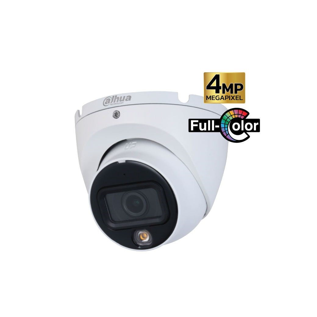 My Store Galaxy 4MP AI IR fixed IP turret camera with LED illumination, featuring a sleek design and high-resolution imaging.