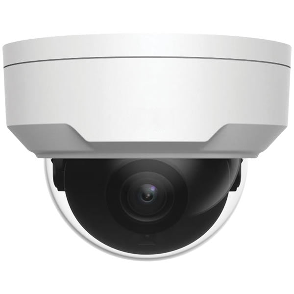 Uniview IPC325SB-DF28K-I0-NB 5MP HD LightHunter IR mini dome network security camera showing lens and infrared LEDs
