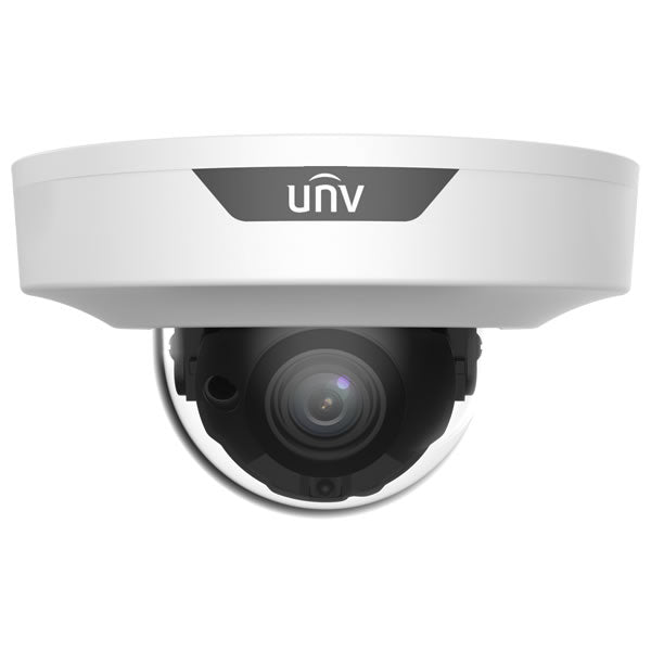 Uniview IPC354SR3-ADNPF28-F 4MP cable-free WDR IR fixed dome network camera with sleek design and infrared illumination.