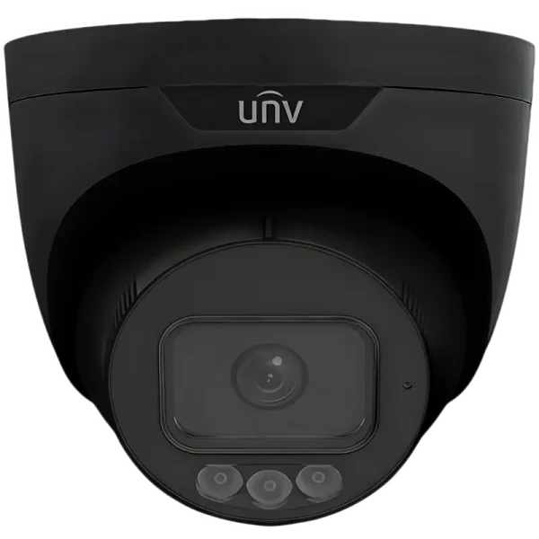 My Store Galaxy 5MP AI IR fixed IP camera with black housing and lens, designed for high-resolution security surveillance.