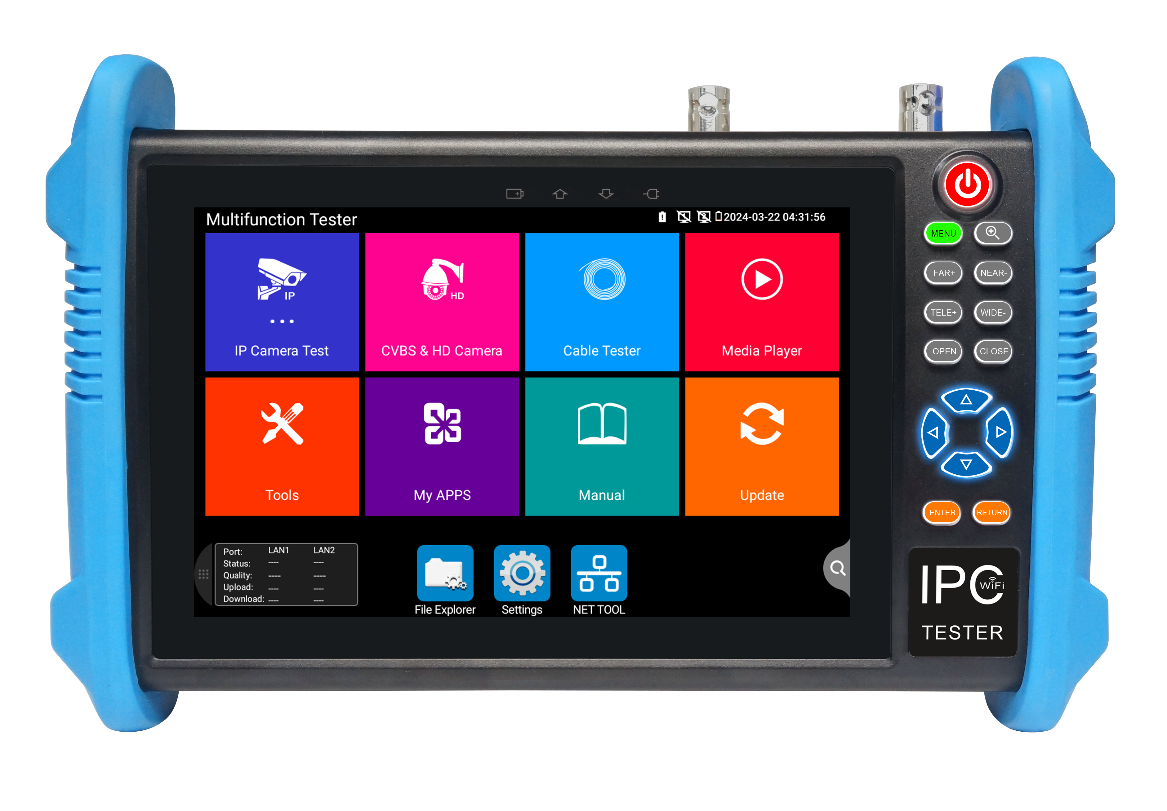 Galaxy 8K All-in-one 7" IPS Touch Screen Testing Monitor