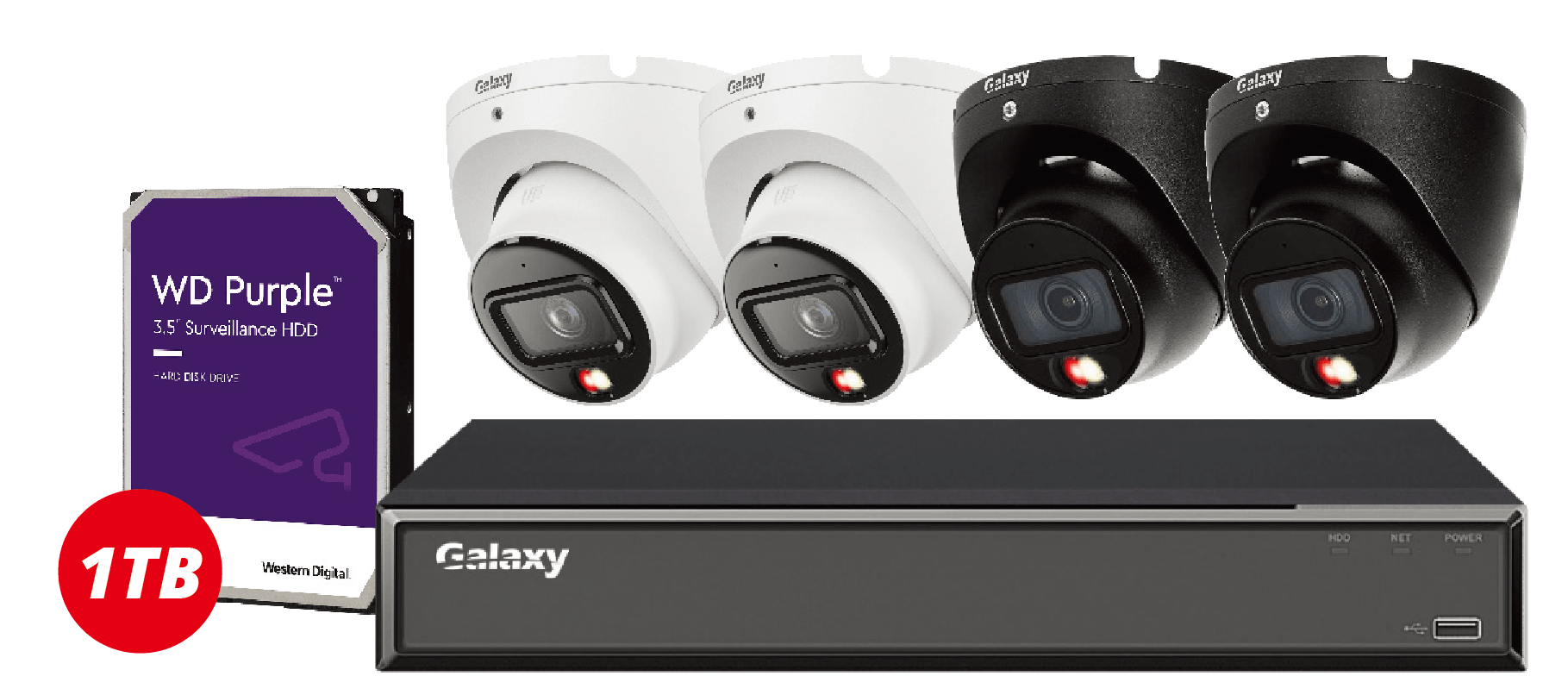 GX-PKG-H-0 8MP Color247 AI IP Kit