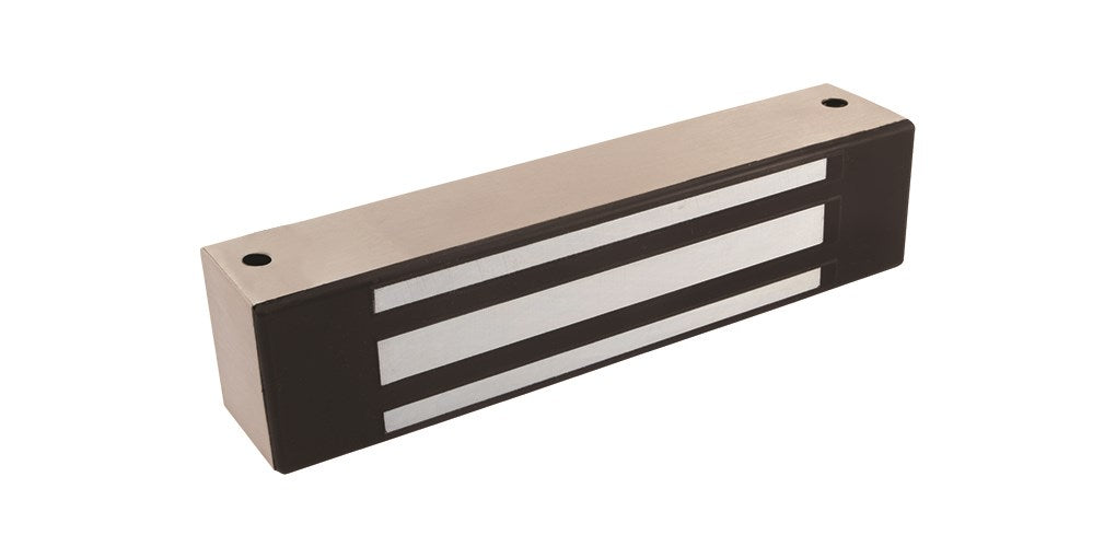 Magnalock security lock from Securitron M32 model, featuring durable metal construction and electronic access control.