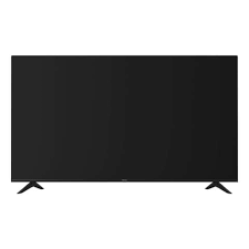 55-inch Hisense 2022 LCD TV screen displaying vibrant colors and sharp images, showcasing modern home entertainment technology.