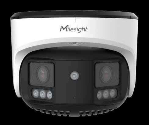 MileSight AI TrueColor Dual-sensor 180° Panoramic Network Camera - MS-C8477-HPKG1/4MM/F1.0/NX