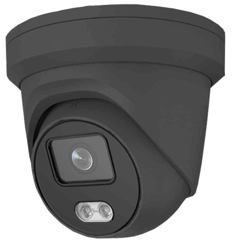 Galaxy Platinum AI 8MP color turret IP camera with white light, fixed lens, for security surveillance, branded My Store.