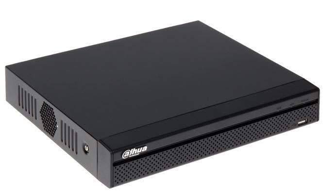 Galaxy 2MP SATA NVR with 8-channel PoE ports and 2TB storage, featuring a sleek black front panel and multiple Ethernet connections.