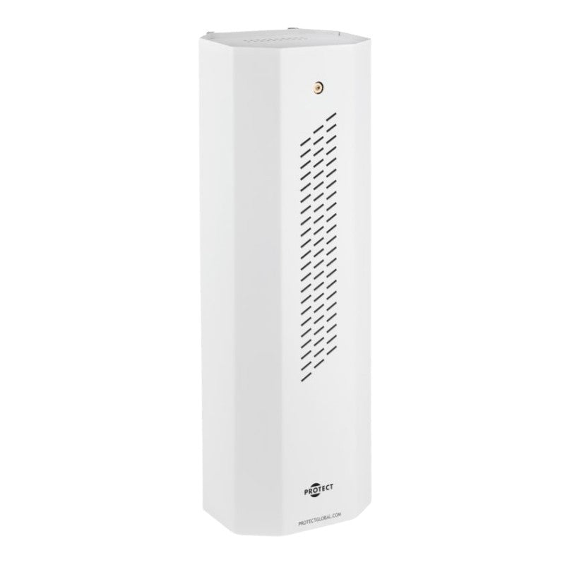 Protect-800i security camera by My Store, showing a sleek black outdoor surveillance device with lens and mounting bracket.