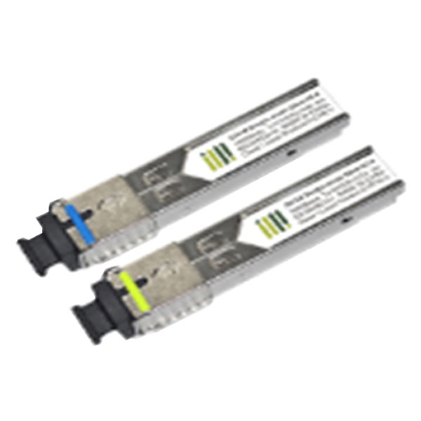 Uniview PW-SC-SFB10AB single core fiber module with compact design, featuring fiber port and connection interface.