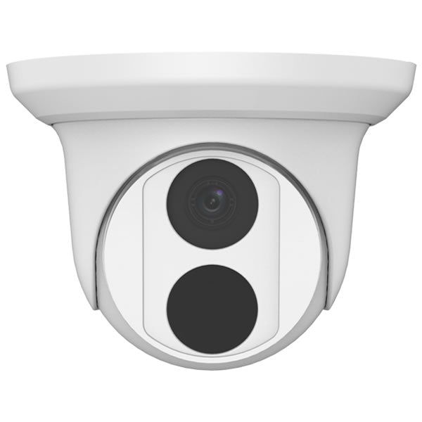 2MP IR fixed dome IP camera with 2.8mm lens from My Store, showing a sleek black security camera suitable for indoor or outdoor use.