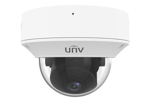 Galaxy Light Hunter 8MP motorized IR dome camera with microphone, built-in for enhanced surveillance and clear video capture.