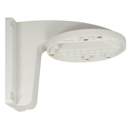 Wall mount bracket for NV dome cameras, sturdy metal mounting accessory for secure installation.