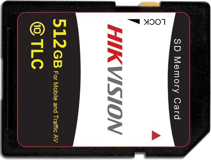 Galaxy Security Hikvision vehicle security accessory AE-MW3SD1 with TLC 512GB memory card for secure data storage