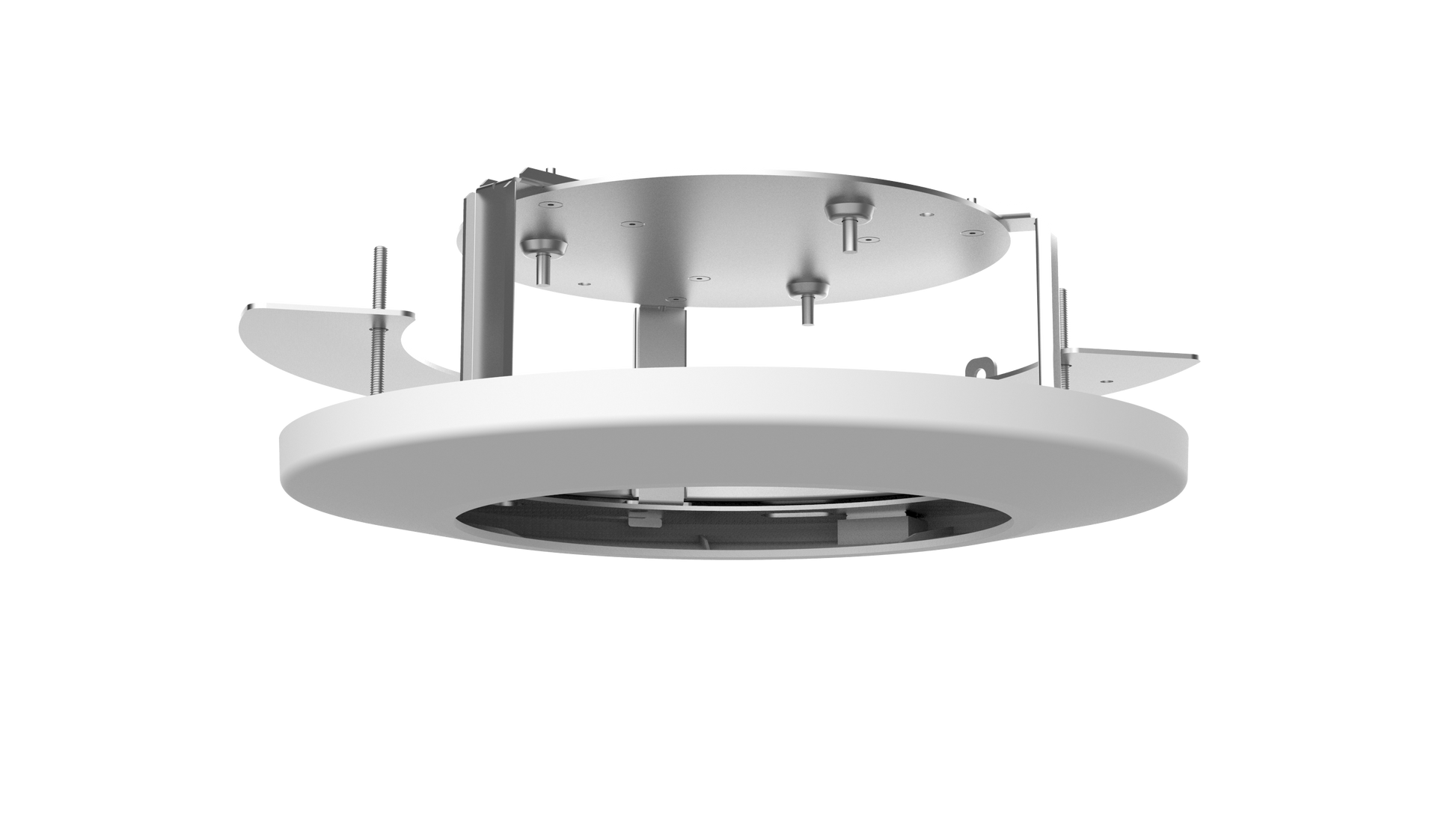 Uniview TR-FM180-IN security camera from Galaxy Security, featuring a sleek outdoor design with lens and mounting bracket visible.