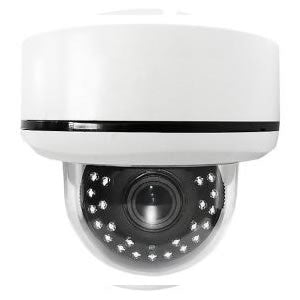 1080P HDTVI security camera with 2.8-11mm zoom lens, 20M IR distance, DWDR, and CVB features.