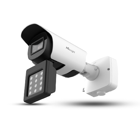 MileSight Entrance & Exit Supplement Light AI LPR Camera
