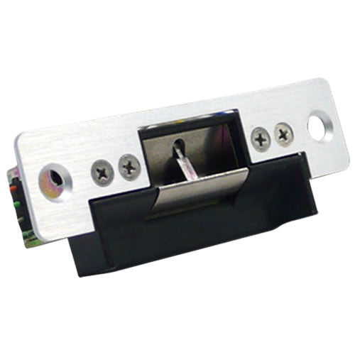 DC 12V electric door strike for access control, shown in a close-up image, designed for secure electronic door locking.