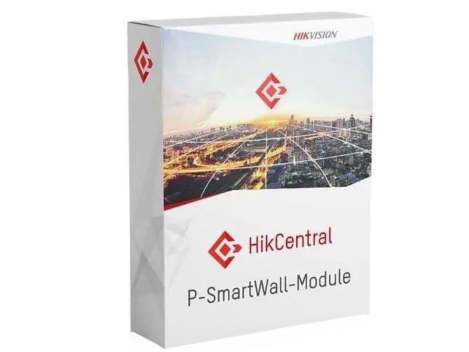 Hikvision HikCentral-P Smart Wall Module security software license icon for Galaxy Security system interface.