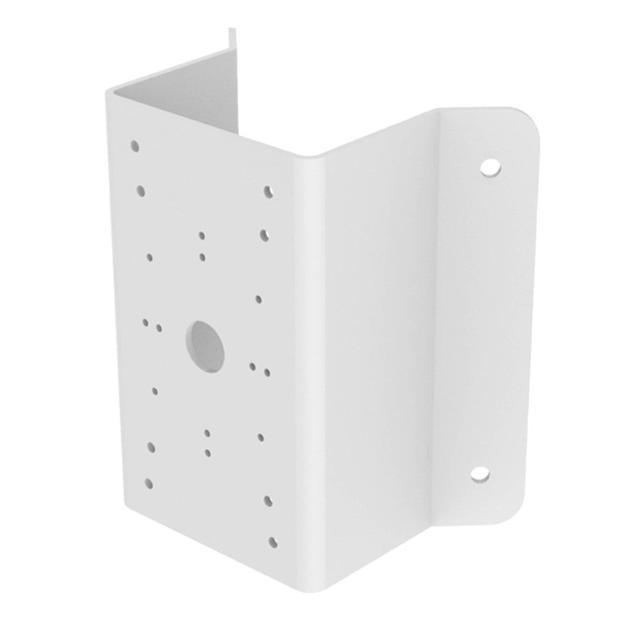 Hikvision CMP mounting bracket installed on security camera for stable outdoor surveillance by Galaxy Security