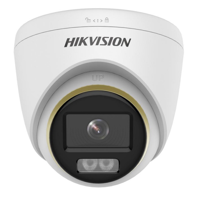 Hikvision 5MP Turbo HD analog camera DS-2CE72KF3T-L with 2.8mm lens, used for security surveillance by Galaxy Security.