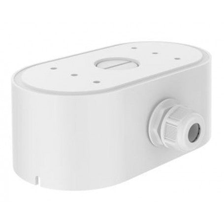 Galaxy Security Hikvision DS-1280ZJ-DE7 mounting bracket for security cameras, shown with installation components and hardware.