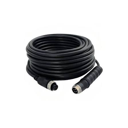Hikvision vehicle security cable AE-MC0201-14 by Galaxy Security, coiled cable with locking mechanism for vehicle security.