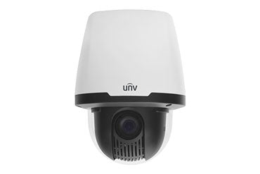 Indoor 2MP 22x optical zoom PTZ dome camera by My Store, featuring pan, tilt, and zoom capabilities for surveillance.