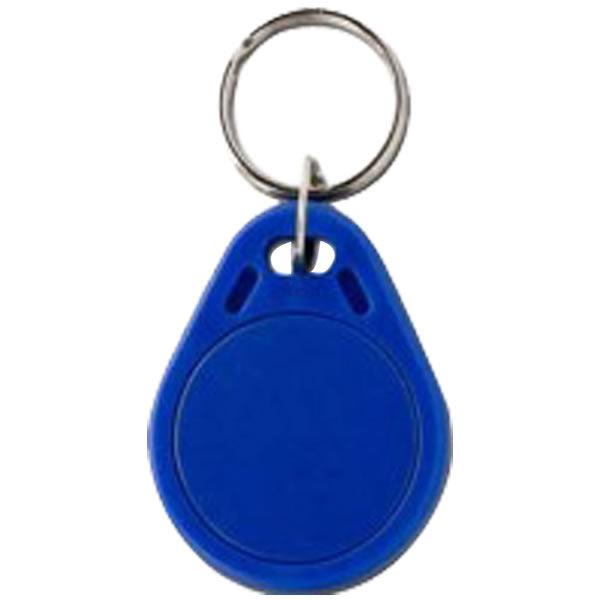 Blue Mi-fare Fob from My Store, compact keychain accessory with vibrant blue color and sleek design.