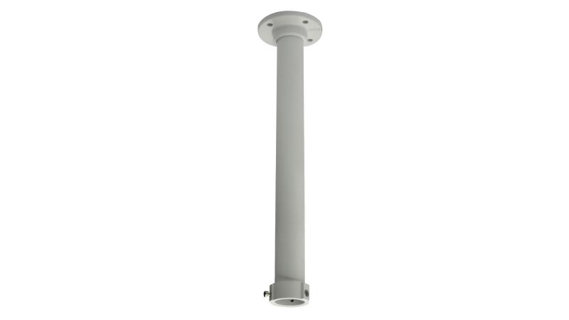 Hikvision CPM-L mounting bracket for security cameras, shown in black, designed for easy installation and secure mounting.