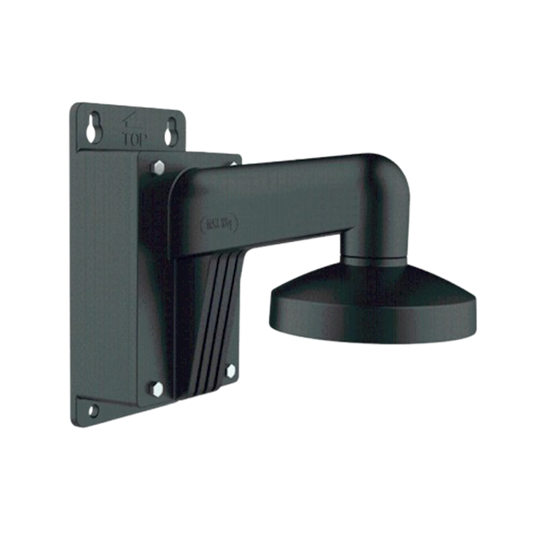 Galaxy Security Hikvision mounting bracket DS-1273ZJ-140B-Y in black, designed for secure outdoor camera installation.