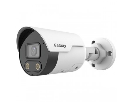 Galaxy Pro 4K Ultra HD AI Active Deterrence Fixed Lens Bullet IPC with Build in Mic & Speaker