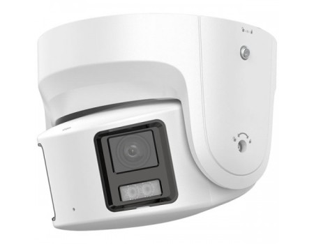 Galaxy Platinum AI 8MP Color247 White Light Fixed IP Turret Camera