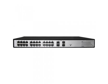 24-port 10/100Mbps IEEE 802.3af/802.3at PoE Switch