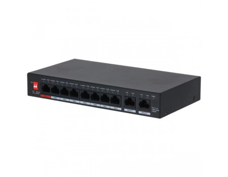 Galaxy 8 Port All Gigabit Unmanaged Poe 2.0 Switch