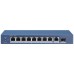 Galaxy Platinum 8-port Gigabit Poe Switch, 1-port Gigabit Uplink, 1-port Gigabit Sfp
