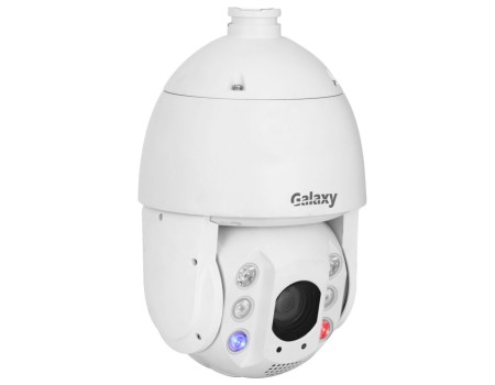Galaxy Hunter 4MP 25x Starlight IR AI Active Deterrence Network Auto Tracking PTZ Camera 